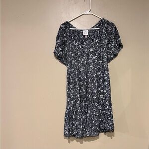 Knox Rose Womens Dress V Neck Floral Size M Boho Chic Festival Summer Casual